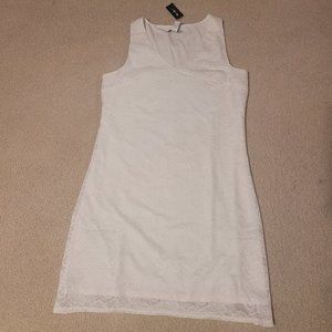 White House Black Market White dress